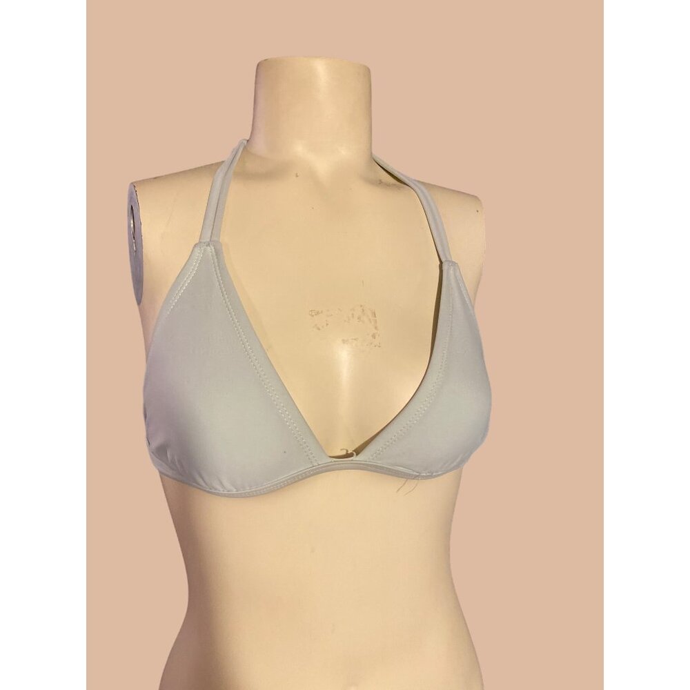 Xhilaration Aqua Mint Bikini Top XS Swimwear Padded Strappy Bathing Suit Top